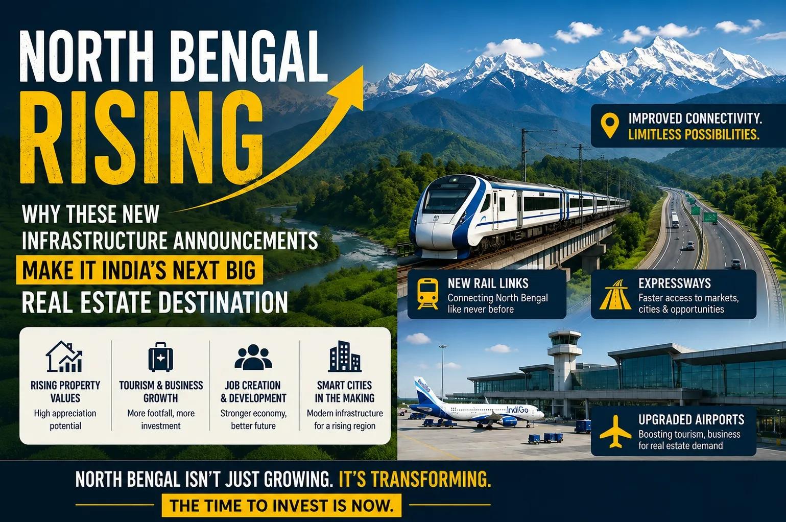 North Bengal infrastructure driving real estate growth